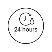 resistencia al agua 24 horas